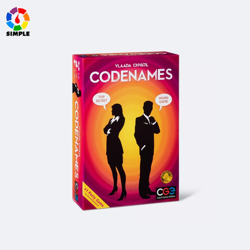 Codenames Board Game Confidential Action Family Friend Party Game Card ...