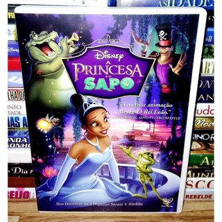 Dvd Original - A Princesa E O Sapo - Disney - Colecionador | Shopee Brasil