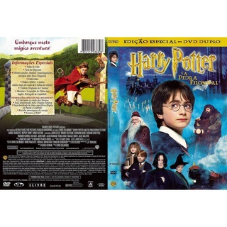 Harry Potter E A Pedra Filosofal Duplo Dvd Lacrado | Shopee Brasil