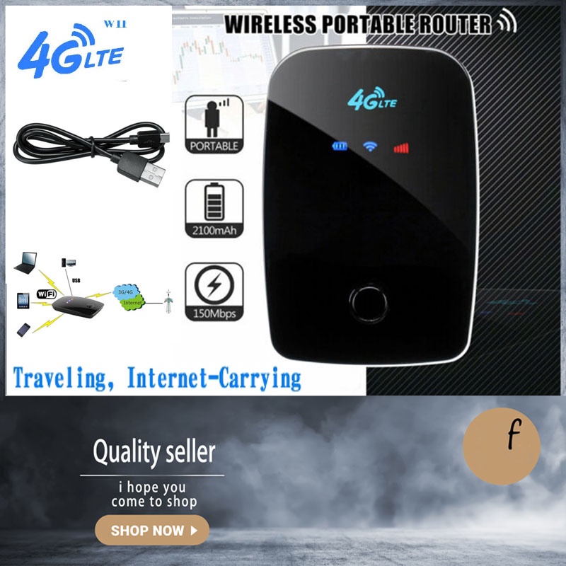 4G WIFI Portátil Roteador Sem Fio Cartão SIM 150 Mbps LTE Hotspot De Banda Larga Móvel