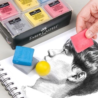 Artigo De Papelaria/Borracha De Flexível Faber Castell Desenho Profissional Kneaded