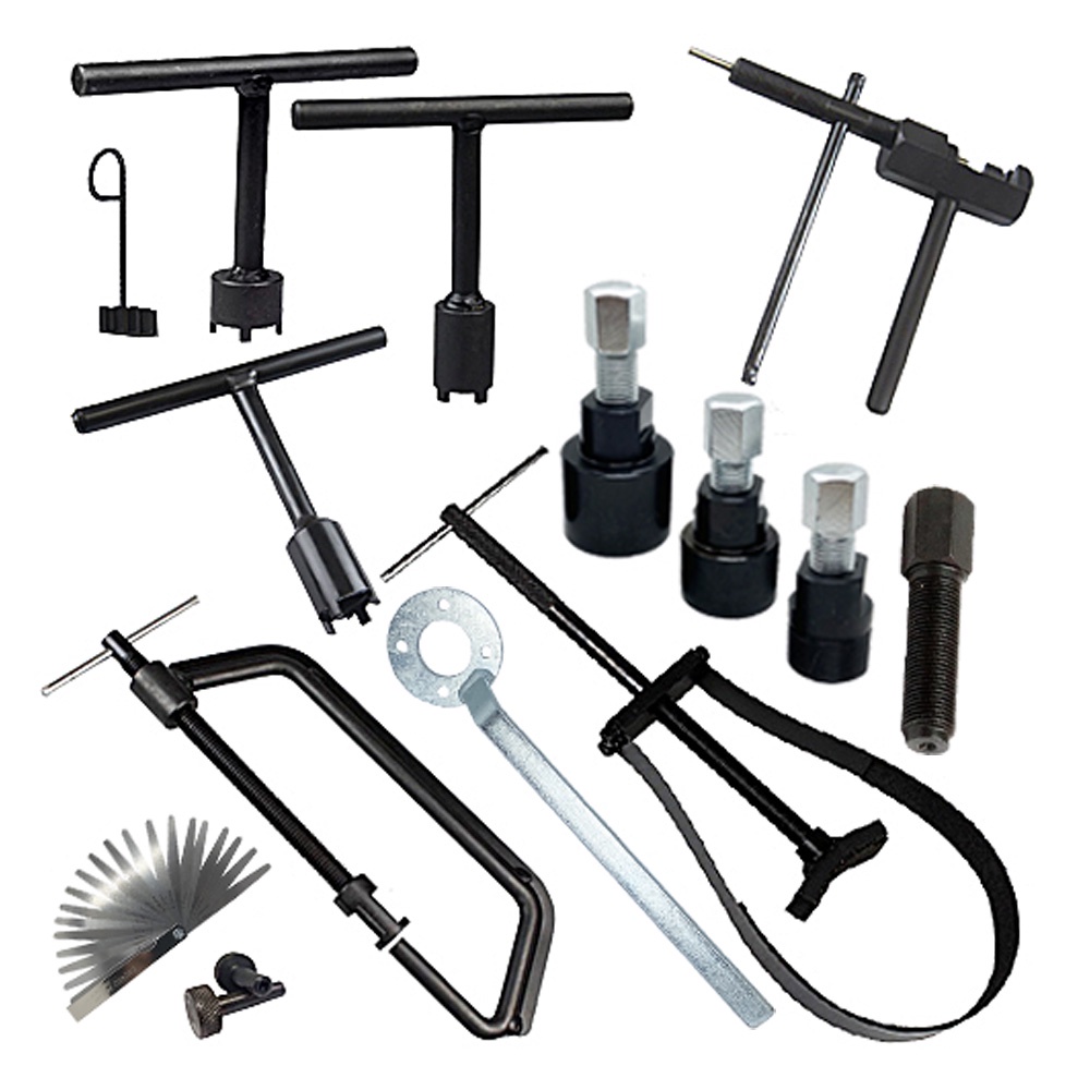 Kit Com 15 Ferramentas Especiais Para Motos Multimarcas