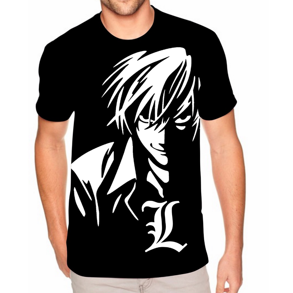 Camiseta death note animes personagens - Estação das Camisetas - Outros  Moda e Acessórios - Magazine Luiza