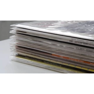 50 Plásticos Externos 0,15 - Para Proteção De Capas De Lps Simples ou Gatefold