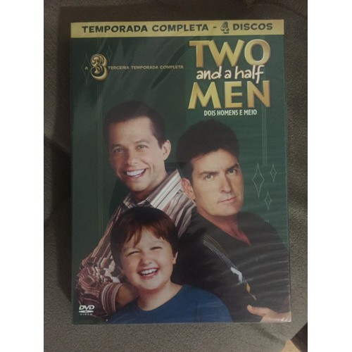 Box Dvd Two And A Half Men- Terceira Temporada (lacrado) | Shopee Brasil