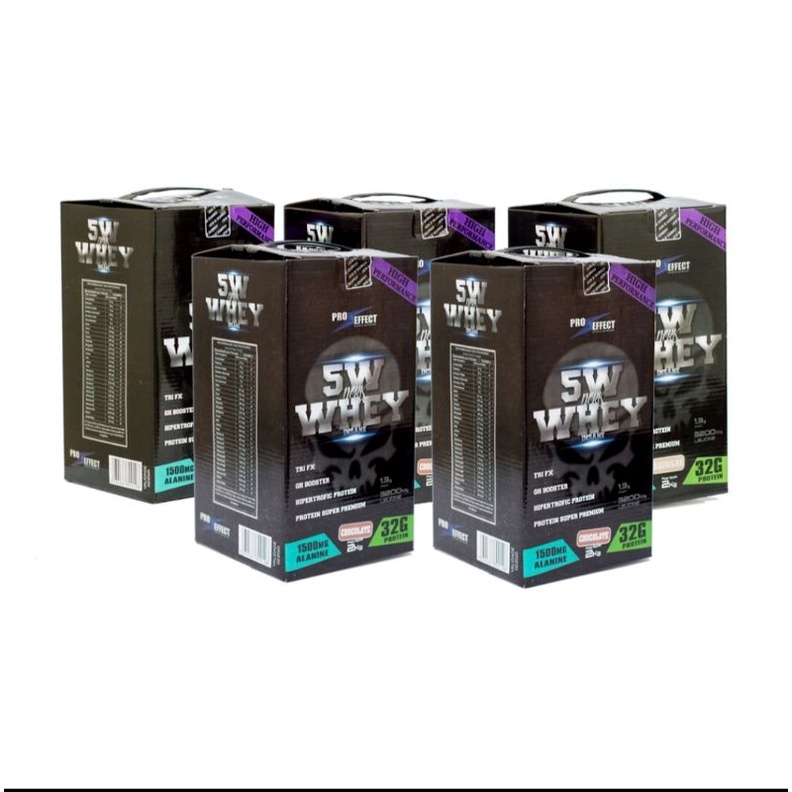 KIT 5x Whey Protein DARK INSANE 2Kg (5 Unidades)