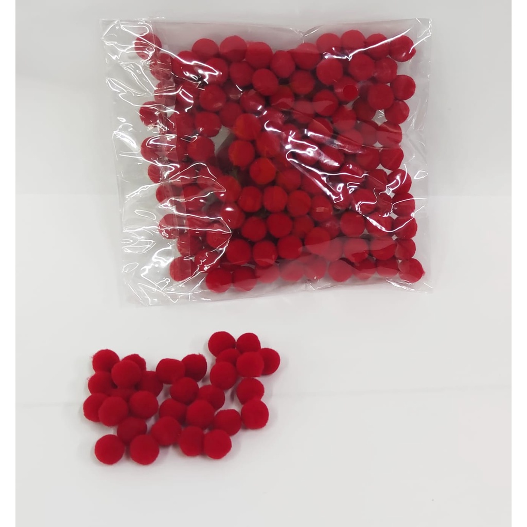 2000 Pezzi Pompon Colorati 10mm - Morbidi E Sicuri Per Lavoretti E Decorazioni Fai Da Te - Foto 2