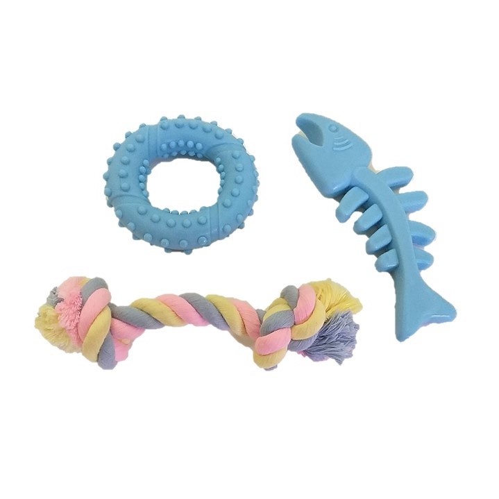 Kit Mordedor Brinquedo Para Filhote Cachorro Pequeno Ou Mini | Shopee ...