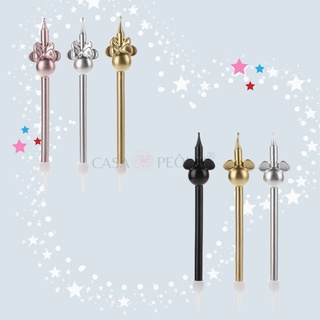 Vela Aniversario Minnie Mickey Palito Disney 3 Unidades - Silver Festas