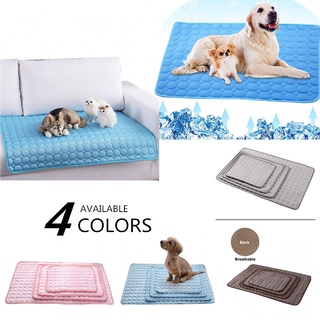 Almofada de dormir para cães de verão Tapete /Tapete Higiênico Pode ser lavado e reutilizado refrigerador de seda gelada para animais de estimação Sofá colchão Almofada adequada para todos os cachorrinhos de estimação