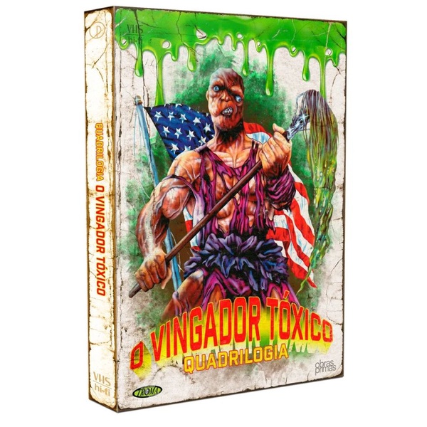 DVD Quadrilogia O Vingador Tóxico