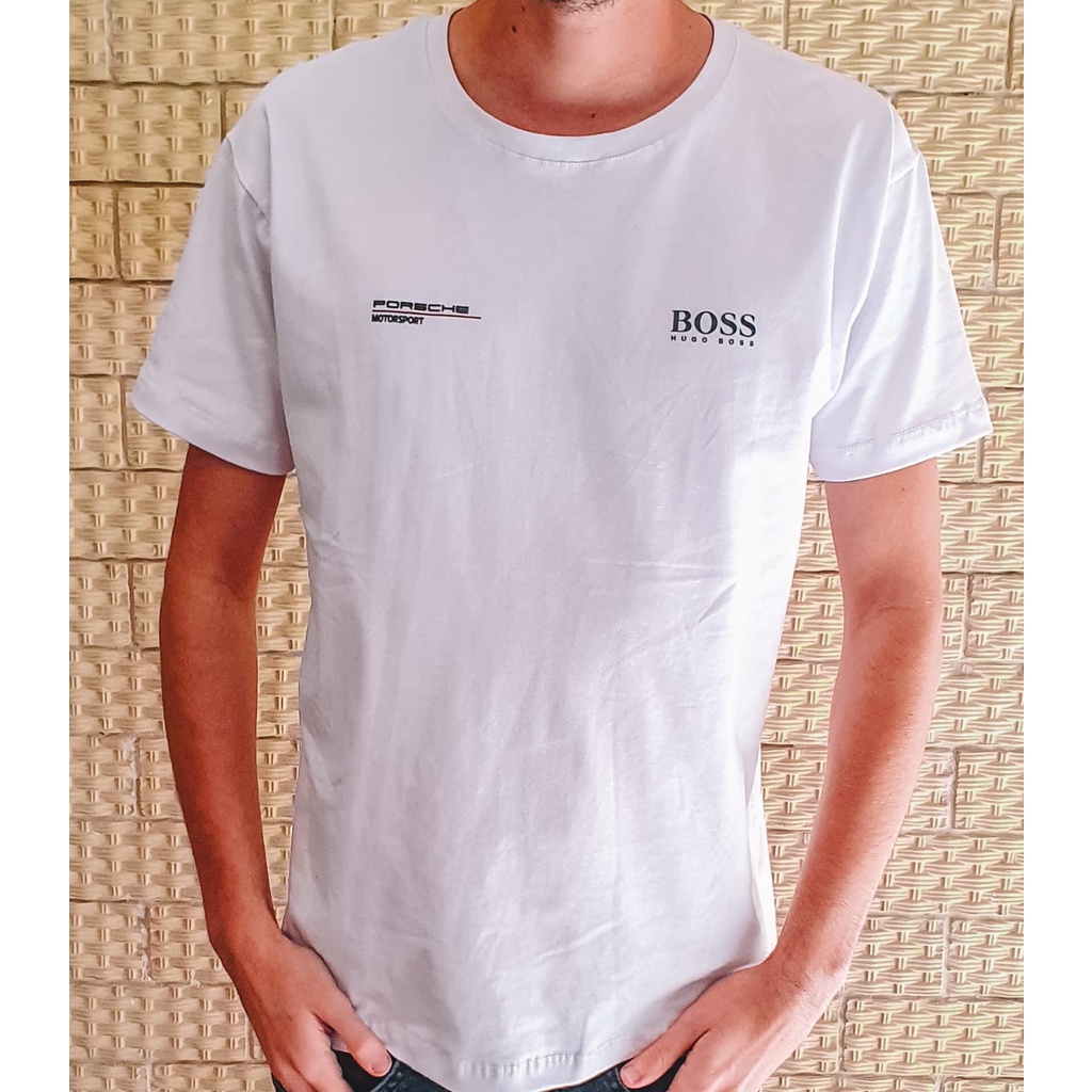 Camisa Porsche Motorsport/Boss - Branca - P ao GG - Promoção