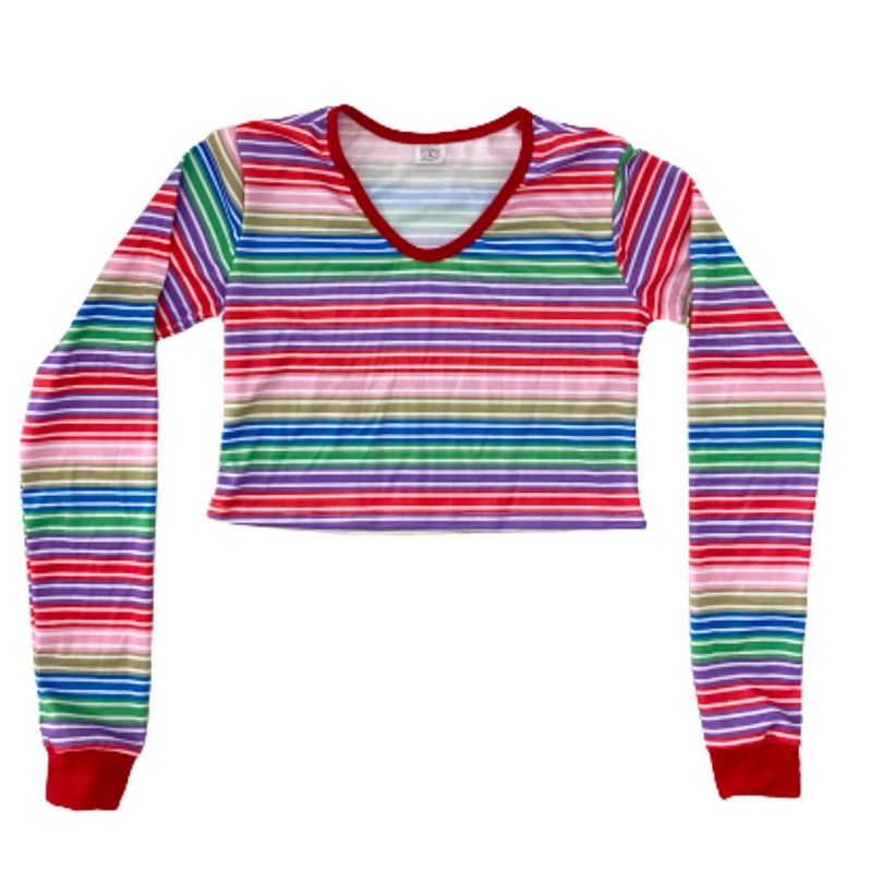 Blusa Feminina Chucky Boneco Assassino Blusa Listrada Cropped Blusa Colorida