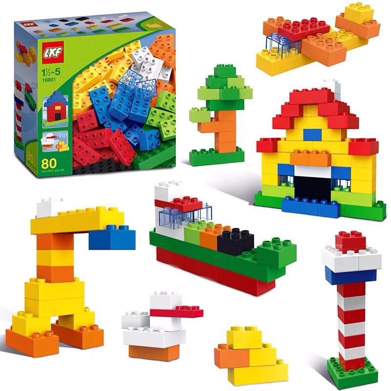 Bloco de Montar - CRIE E MONTE com 20 pecas - Jogo Pedagogico Brinquedo  Educativo- ref. 1834 Mini Toys