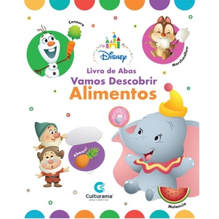Livro De Abas Vamos Descobrir Os Alimentos Disney Baby
