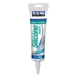 Silicone Base De Água Branco 130g - Tekbond