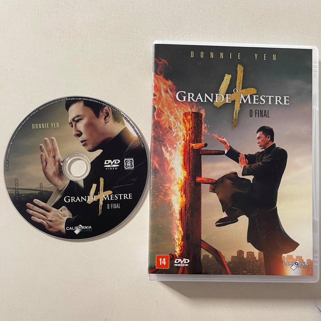 DVD - O Grande Mestre 4 (2021) - Dublado e Legendado