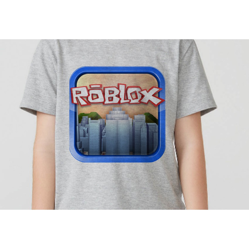 1 Camiseta Roblox blusa Infantil camisa seu Nome Roblox jogo