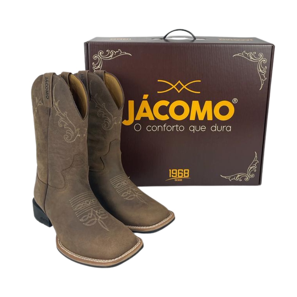 Bota texana 2024 masculina jacomo