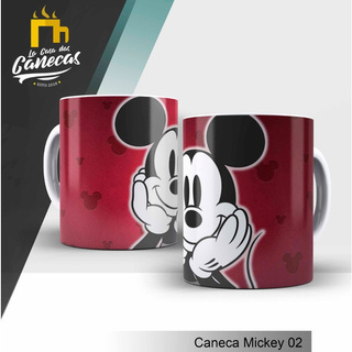 Caneca De Porcelana Personalizada Disney Mickey Mouse 02