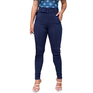 Calça bengaline hot sale azul marinho