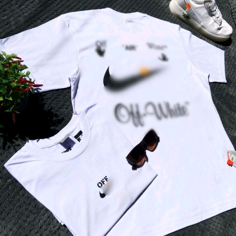 Camiseta nike x off white online logo