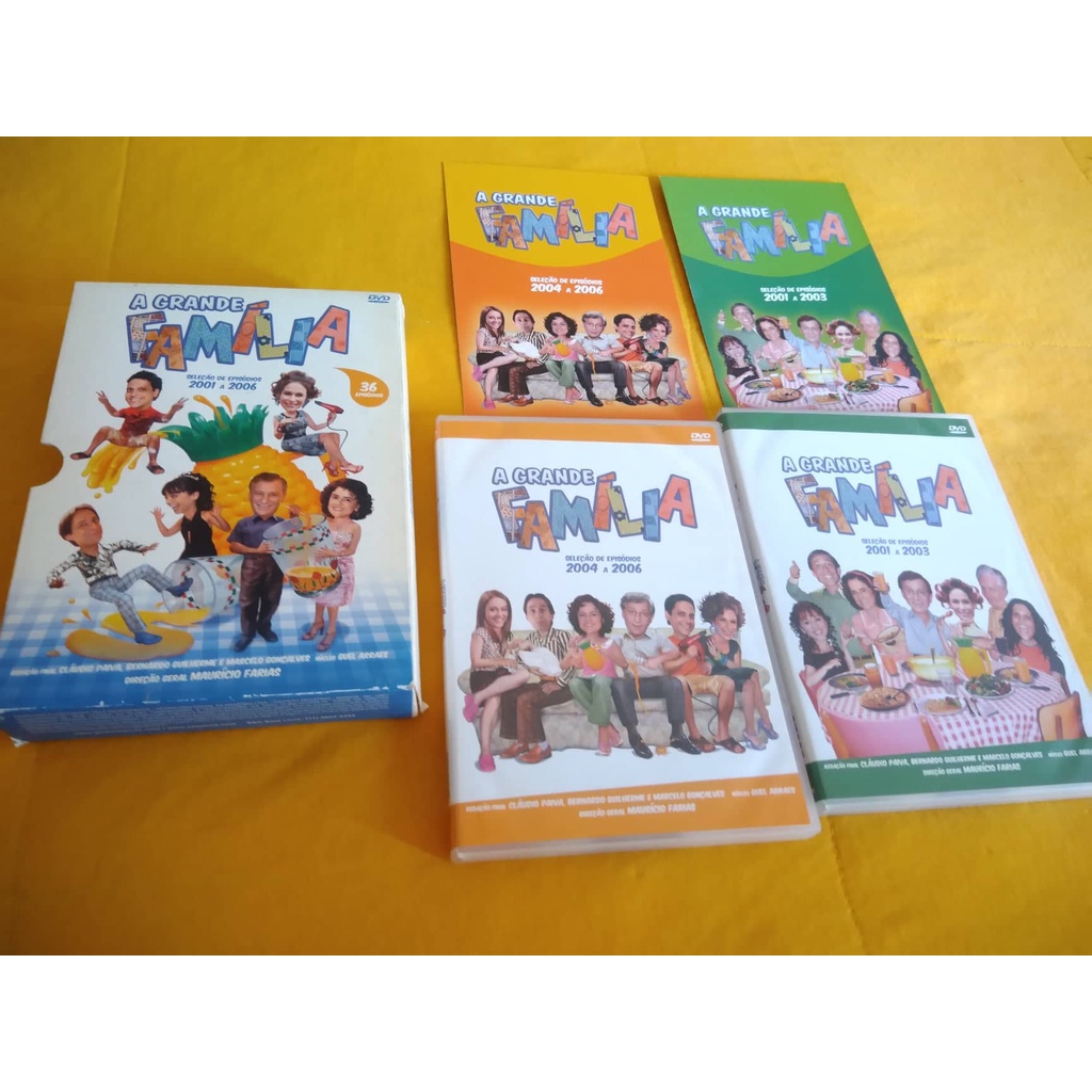 box dvd video a grande familia | Shopee Brasil