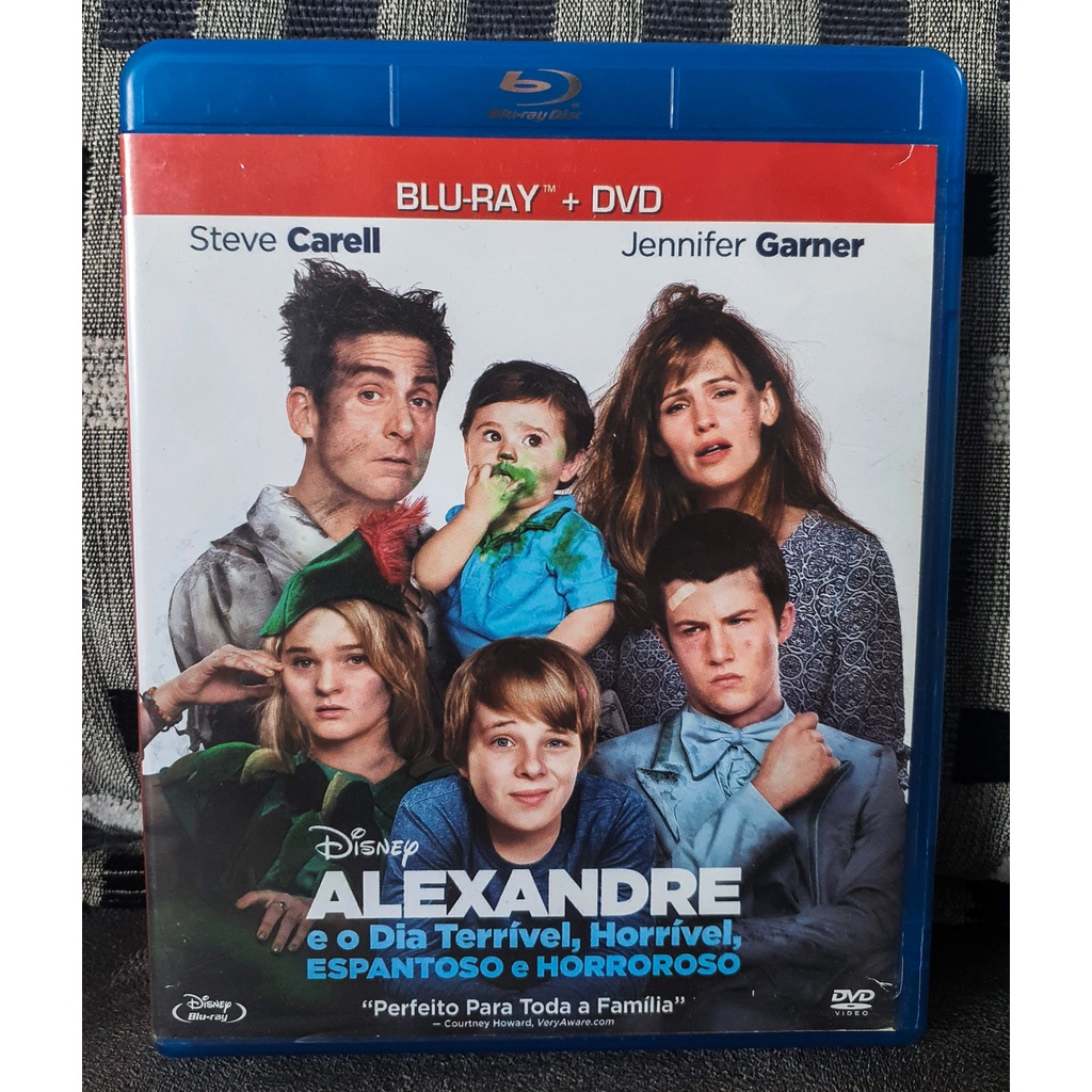 Blu-Ray Alexandre e o dia Terrível, Horrível, Espantoso e Horroroso ...