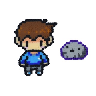 Omori Faraway Chaveiro, Imã ou Figura Pixel Art Bead Perler