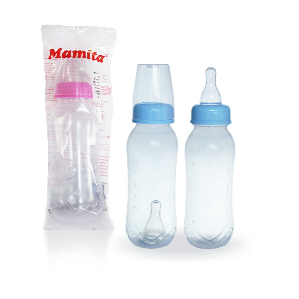Mamadeira Mamita Plus Lisa 240 ML - Saquinho | Shopee Brasil