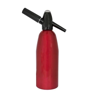 Garrafa Sifão Soda Alumínio Vermelha 1 Litro Best Whip