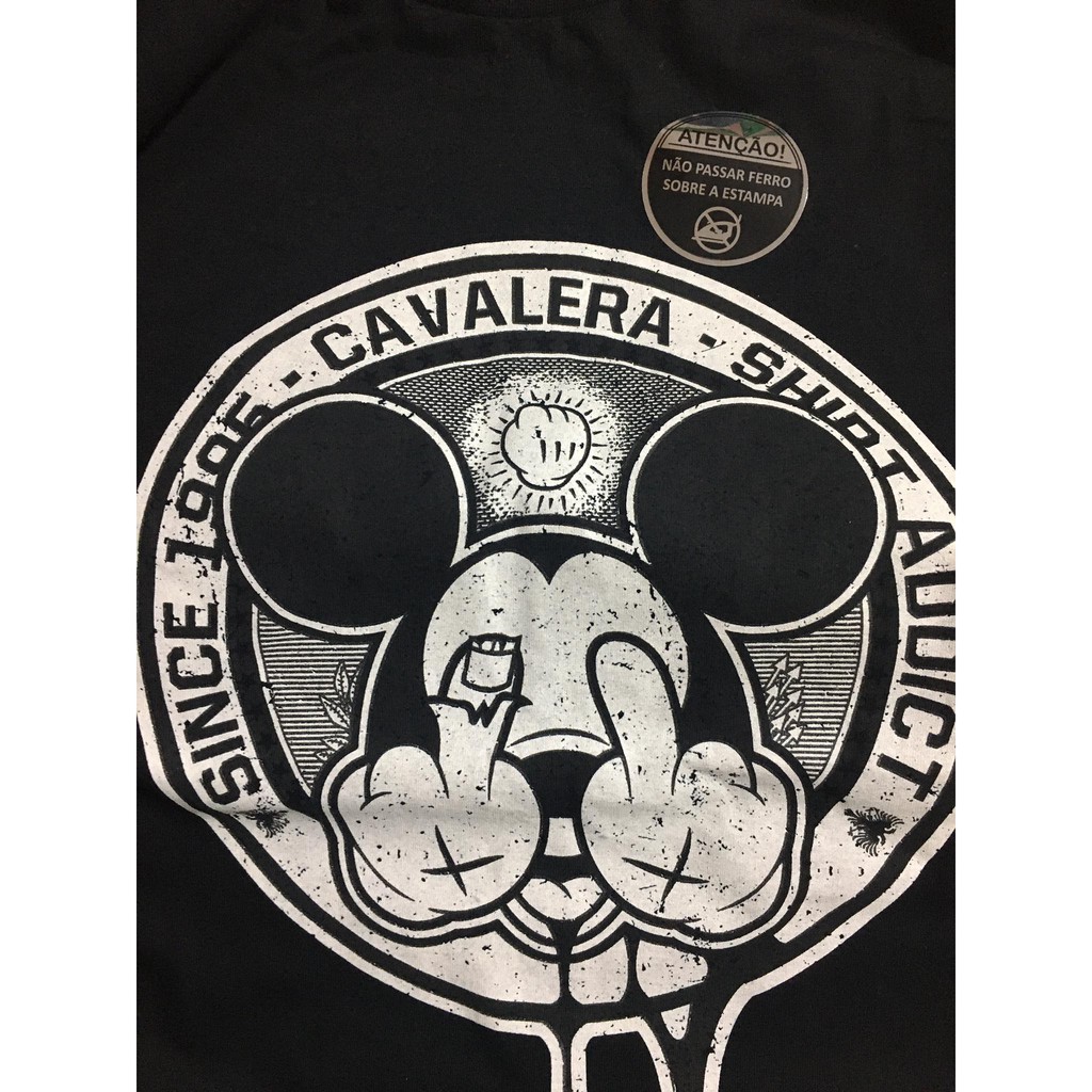 Camiseta Masculina Cavalera - Moda Brás