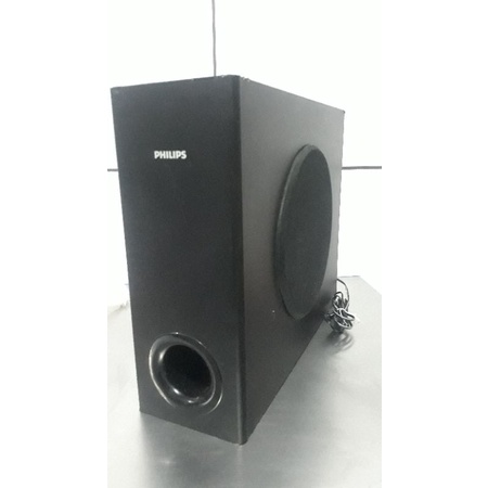 Subwoofer Philips 8 Ohms Hts3510 Para Home Theater Usada Leia