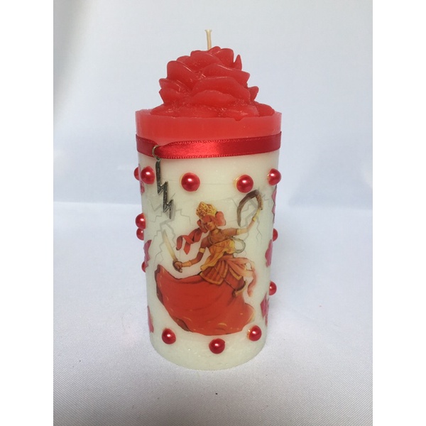 Vela Artesanal Iansã - Eparrei Umbanda/Candomblé Orixás | Shopee Brasil