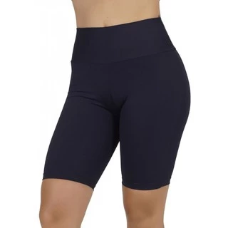 Bermuda ciclista de cotton promoção feminina academia / caminhada tecido grosso , não fica transparente
