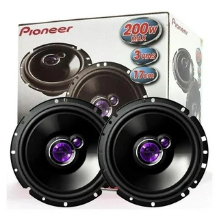 Kit Alto Falante Pioneer Triaxial 6x6 4 Pecas 200w Rms Melhor kit do mercado mais vendido