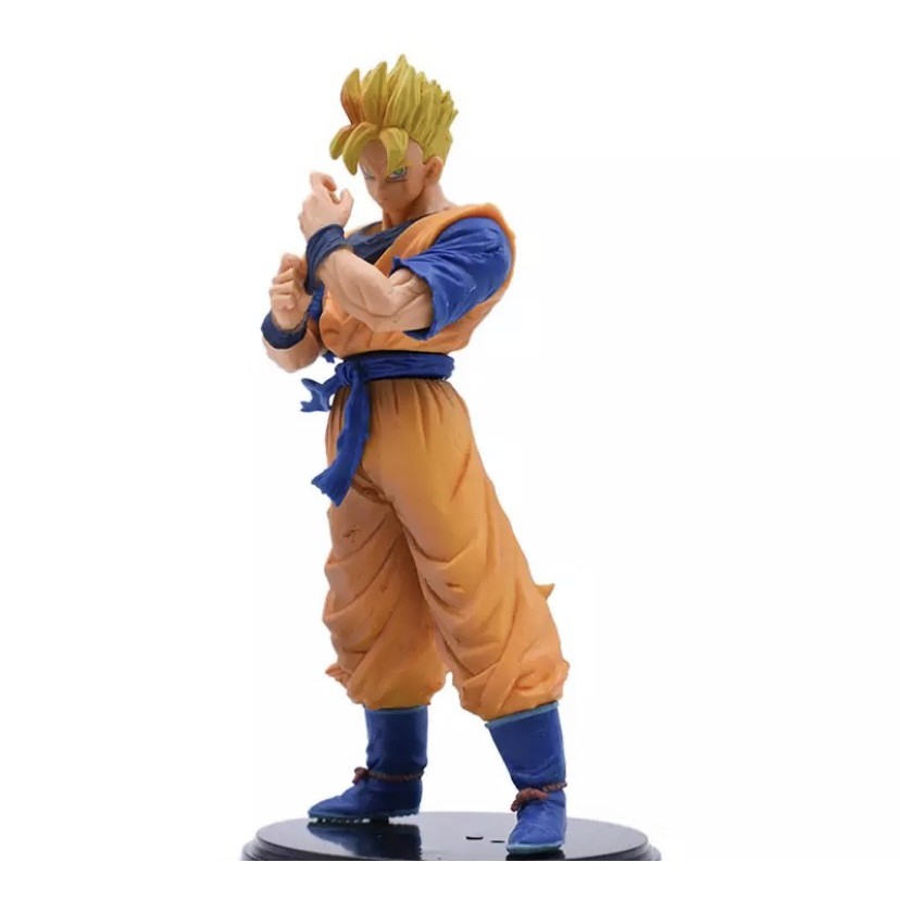 ANIME SON GOKU Sangoku Super Saiyan Dragon Ball Z DBZ Figurine 22cm Jouet EUR 24,99 - FR