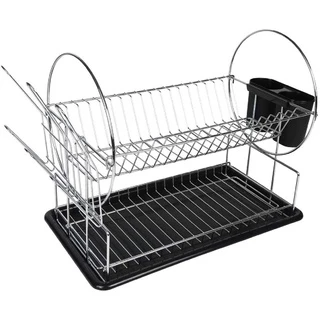 Escorredor de Louça Maggiore Preto 2 Andares 008217 Mor