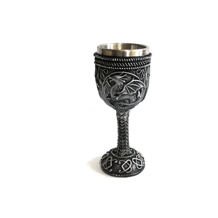 Taça Dragão Cinzas Game Of Thrones Aço Viking Crânio Cálice | Shopee Brasil