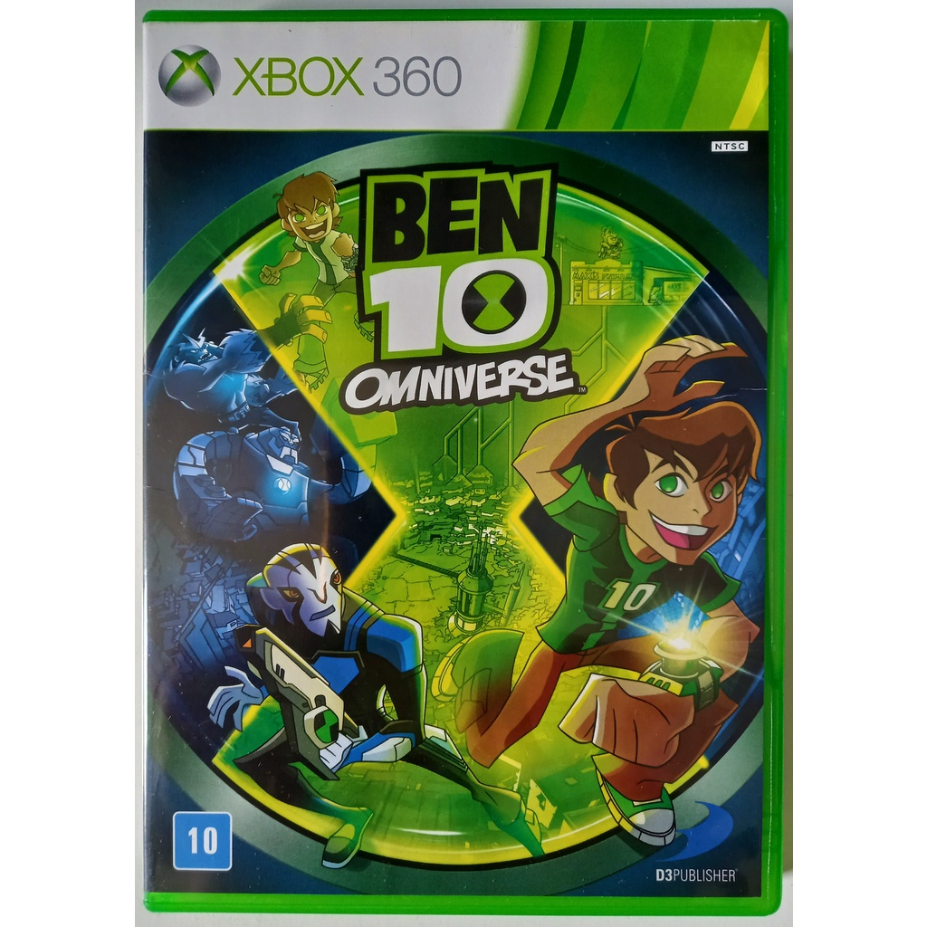 JOGO BEN 10 OMNIVERSE ORIGINAL XBOX 360 MIDIA FISICA CD. | Shopee Brasil