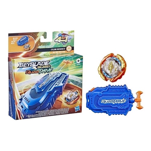Beyblade Cyclone Fury Roktavor R7 Com Lançador Hasbro F3320 | Shopee Brasil
