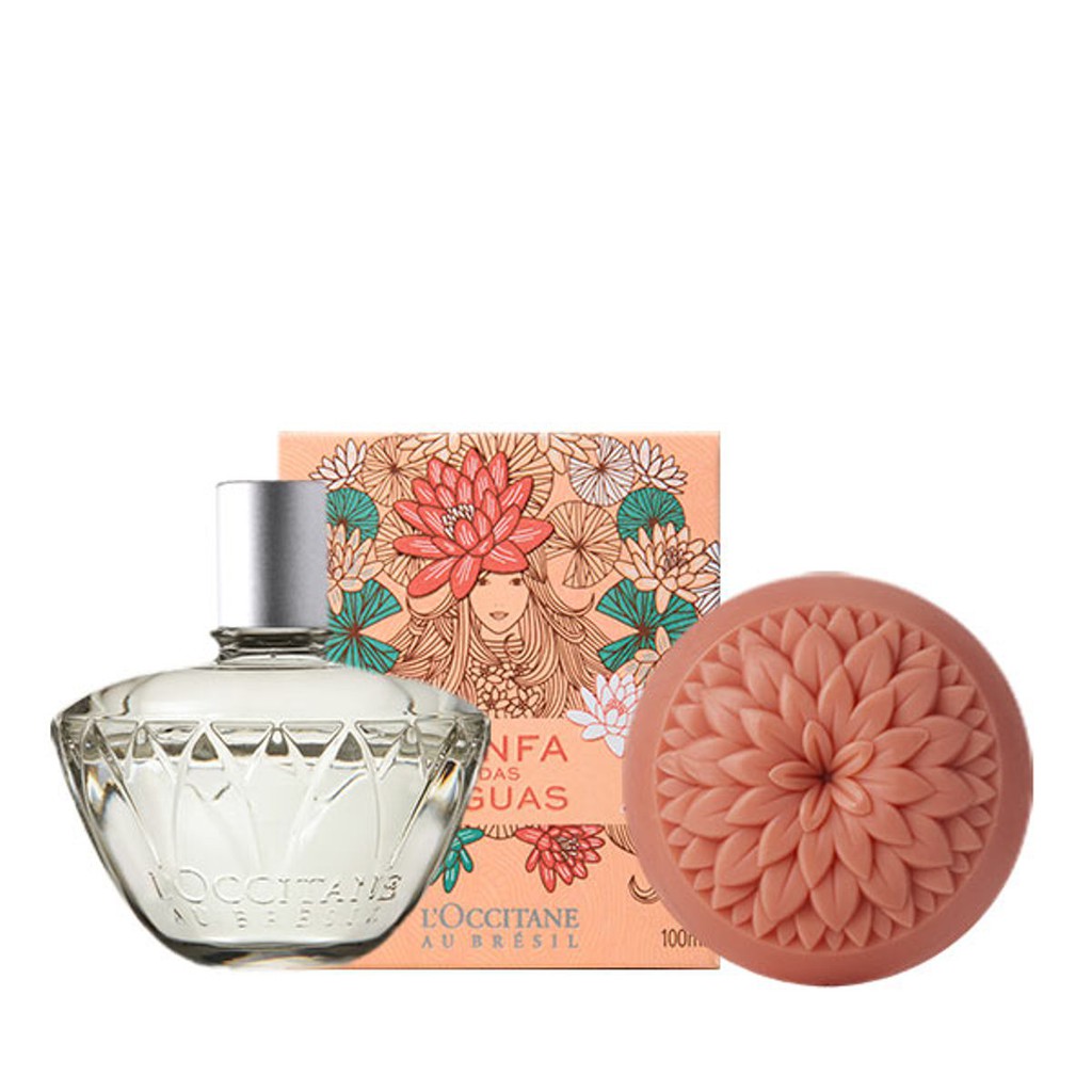 Rotina Banho e Fragrância Ninfa das Águas Perfume Loccitane | Shopee Brasil