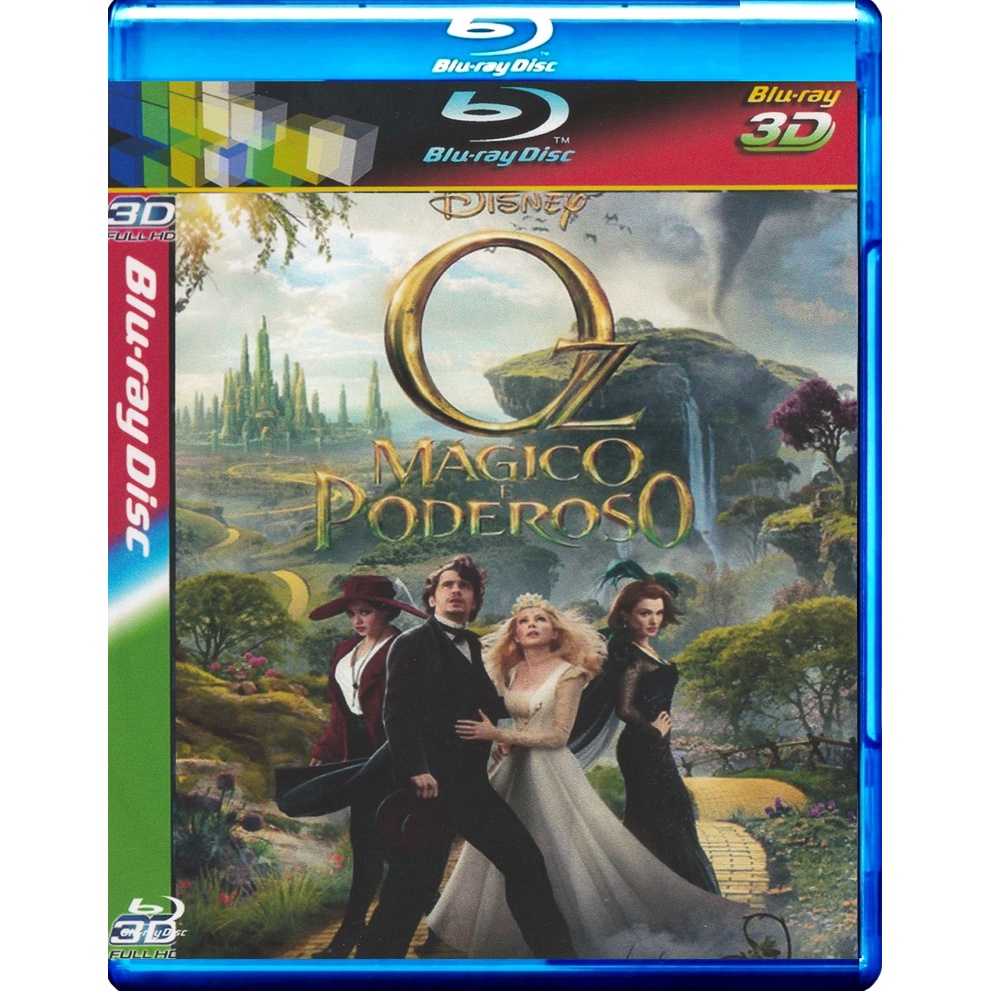 Blu- ray Filme Oz: Mágico e Poderoso Dublado e Legendado | Shopee Brasil