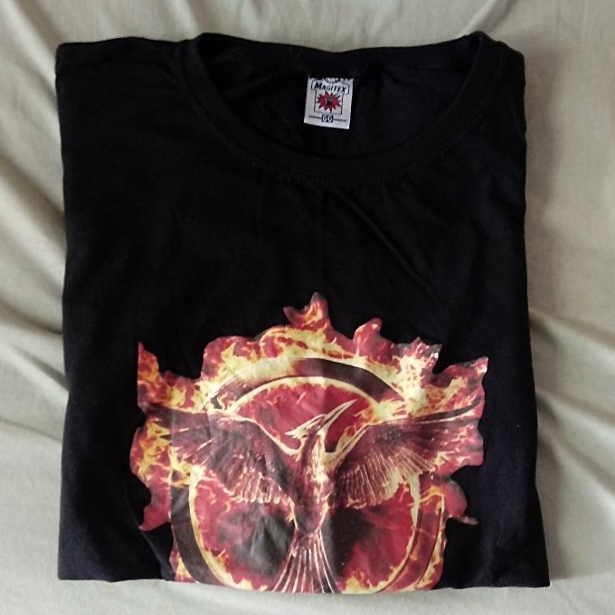 Camiseta blusa Jogos Vorazes tordo dourado Hunger Games