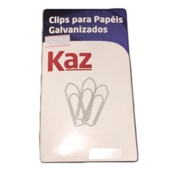 Clips para papéis Galvanizados n4 com 50 unidades | Shopee Brasil