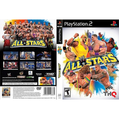 Wwe All stars Ps2 Shopee Brasil
