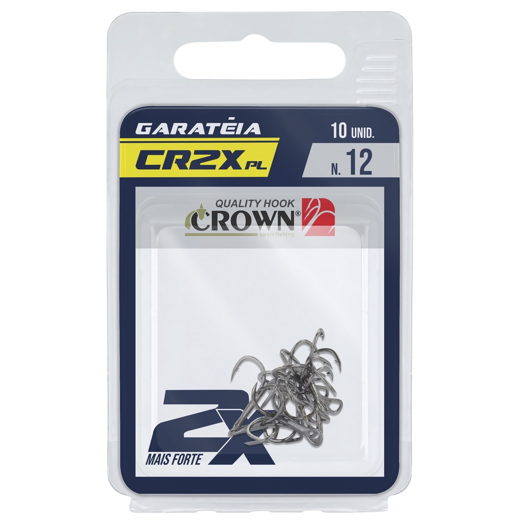Garateia Crown Reforçada e Afiada CR2XPL N 12 COM 10 UN | Shopee Brasil