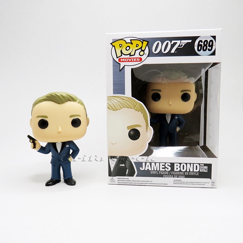 Funko Pop! James Bond 007 - 689 / Movies | Shopee Brasil