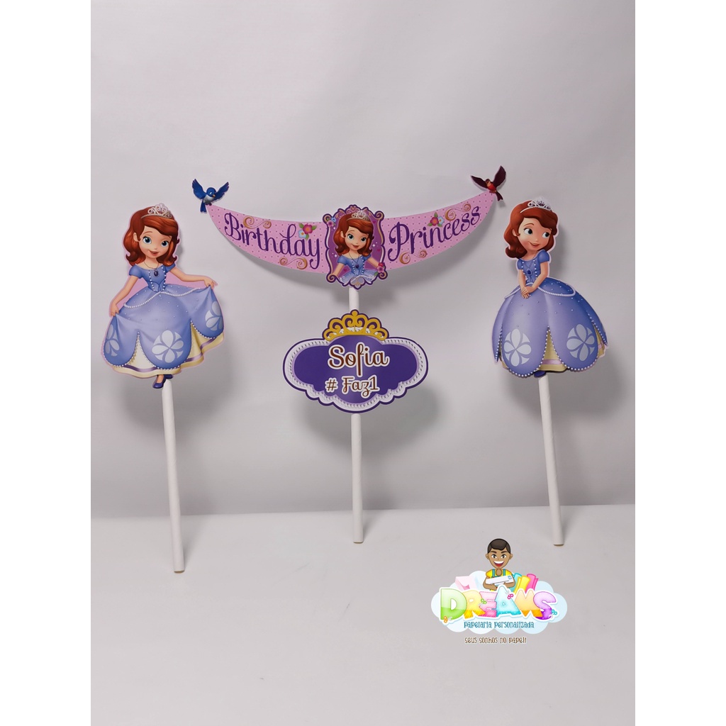 Bolo Princesa Sofia – Princess Sofia Cake