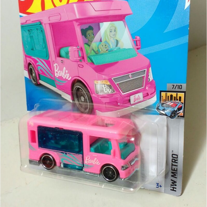 Carrinho Hot Wheels Barbie Dream Camper Pink / Raro mattel em Promoção na  Americanas